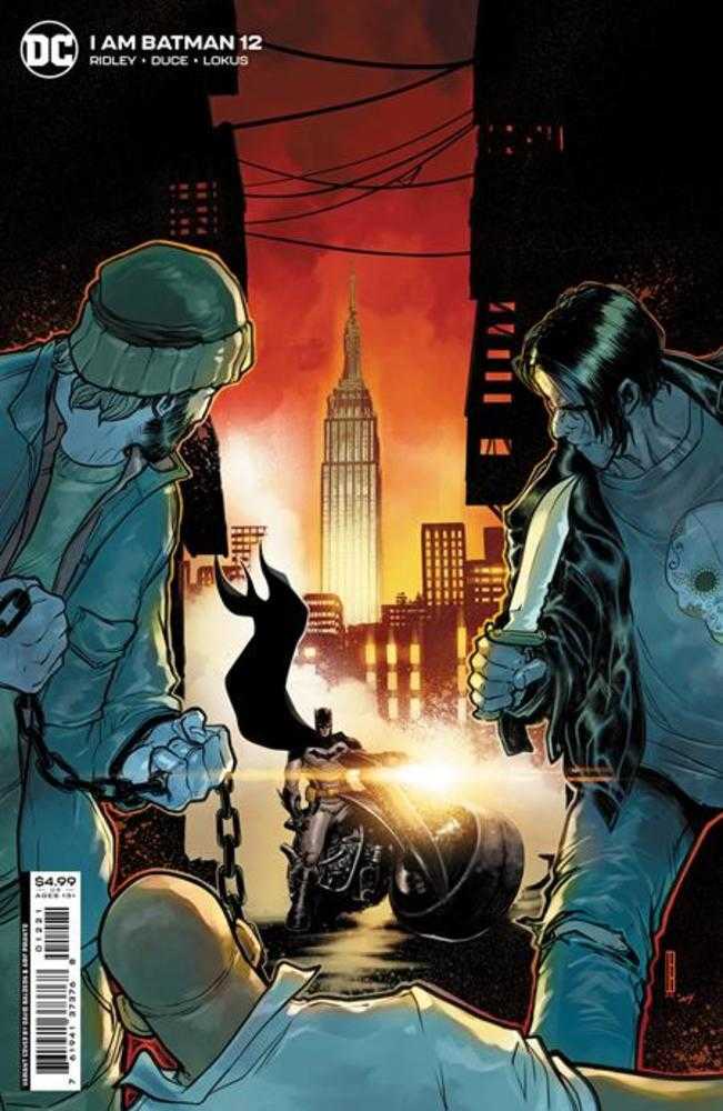 DC Comics COMIC BOOK I Am Batman #12 Cover B David Baldeon Card Stock Variant
