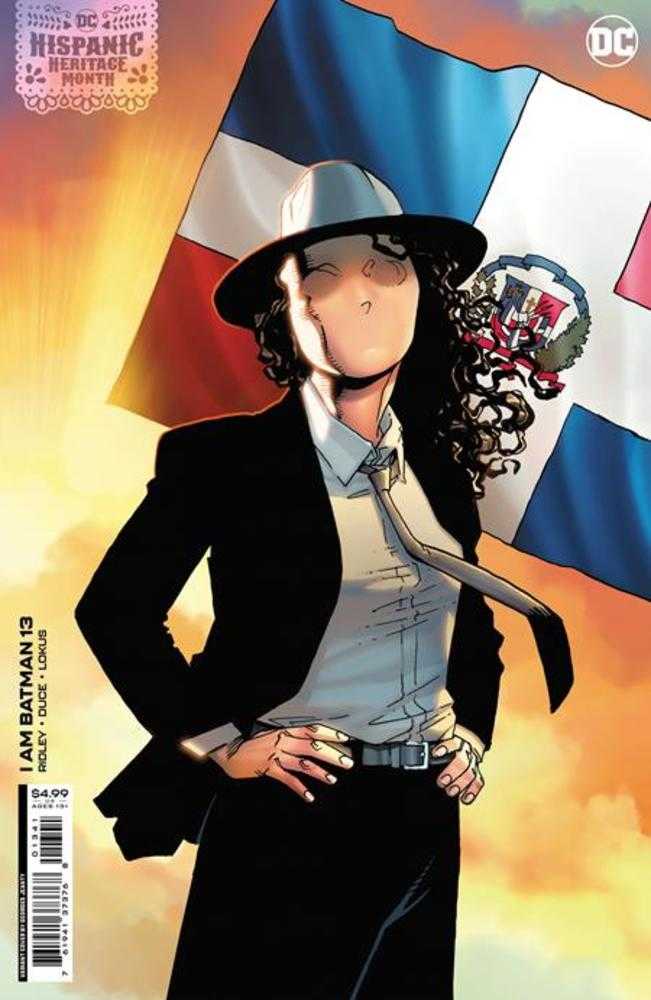 DC Comics COMIC BOOK I Am Batman #13 Cover C Georges Jeanty Hispanic Heritage Month Card Stock Variant