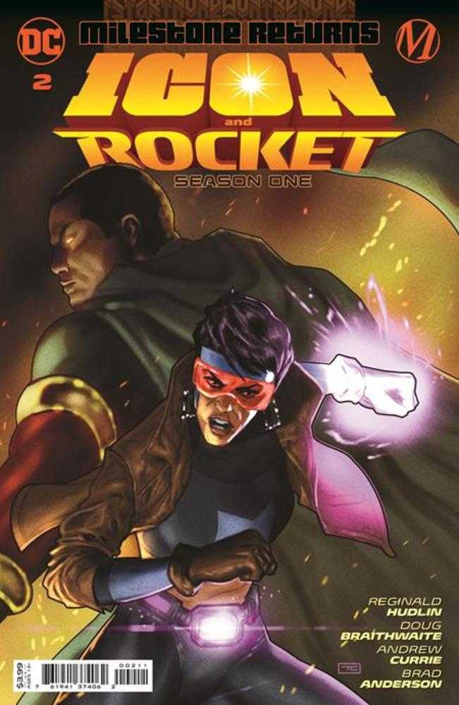 DC Comics COMIC BOOK Icon & Rocket Season One #2 (Of 6) Cover A Taurin Clarke