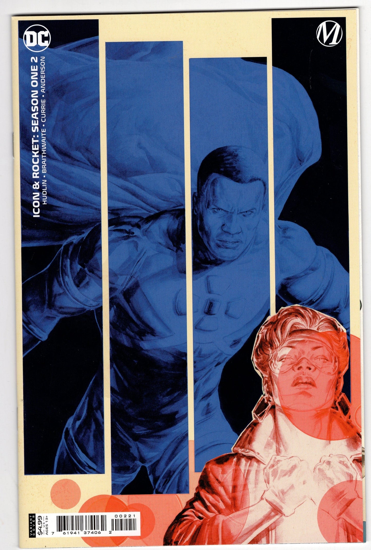 DC Comics COMIC BOOK Icon & Rocket Season One #2 (Of 6) Cover B Doug Braithwaite Card Stock Variant