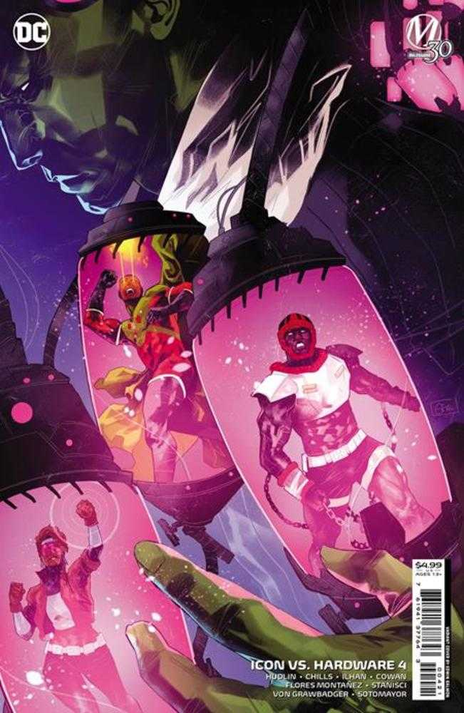 DC Comics COMIC BOOK Icon vs Hardware #4 (Of 5) Cover B Edwin Galmon Variant