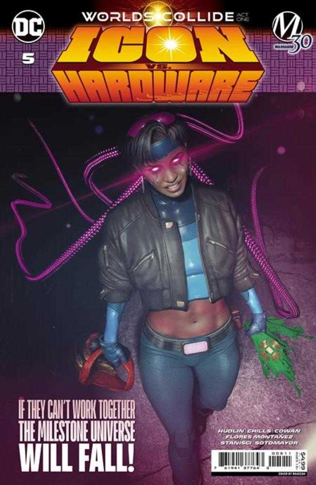 DC Comics COMIC BOOK Icon vs Hardware #5 (Of 5) Cover A Rahzzah