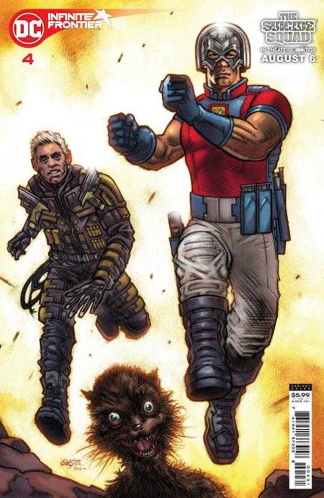 DC Comics COMIC BOOK Infinite Frontier #4 (Of 6) Cover C John K Snyder III The Suicide Squad Movie Card Stock Variant
