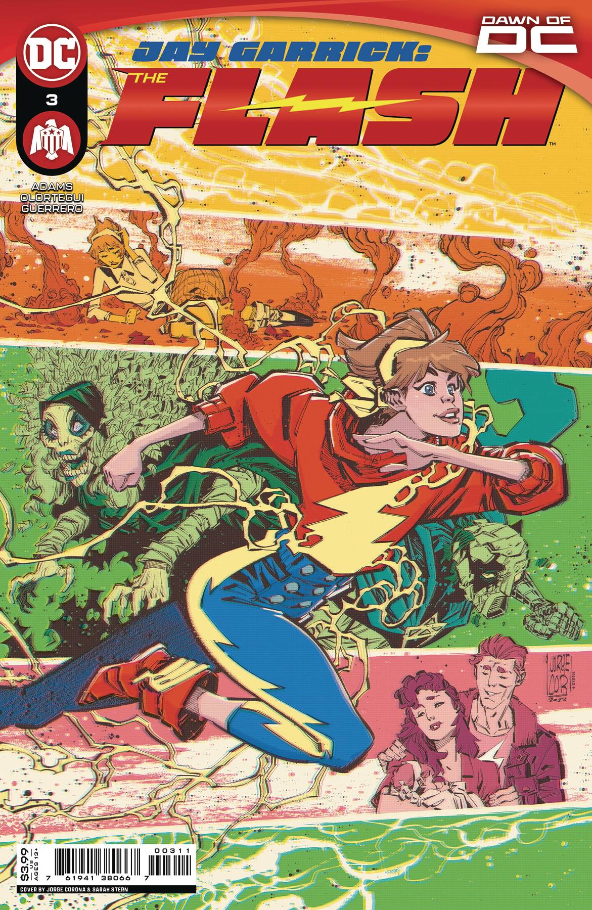 DC COMICS COMIC BOOK JAY GARRICK THE FLASH #3 (OF 6) CVR A JORGE CORONA