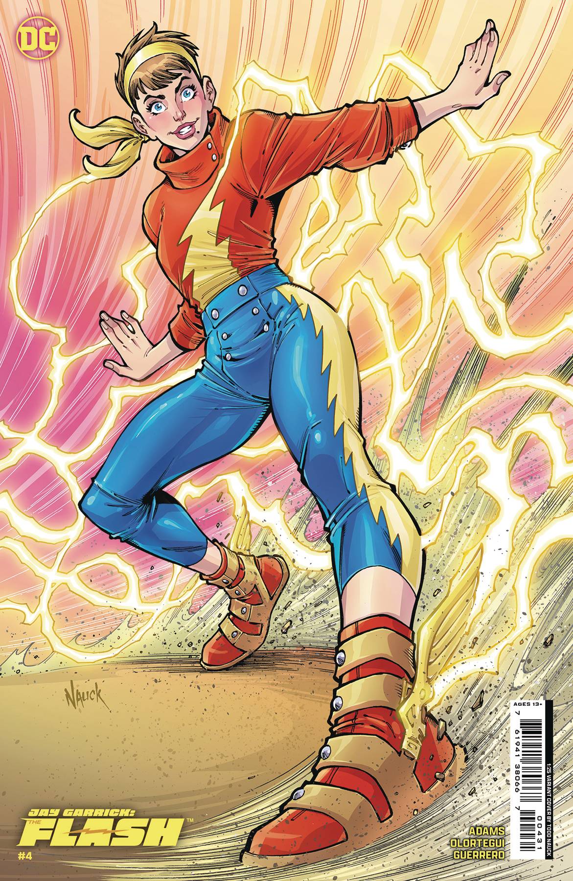 DC COMICS COMIC BOOK JAY GARRICK THE FLASH #4 (OF 6) CVR C INC 1:25 NAUCK CSV