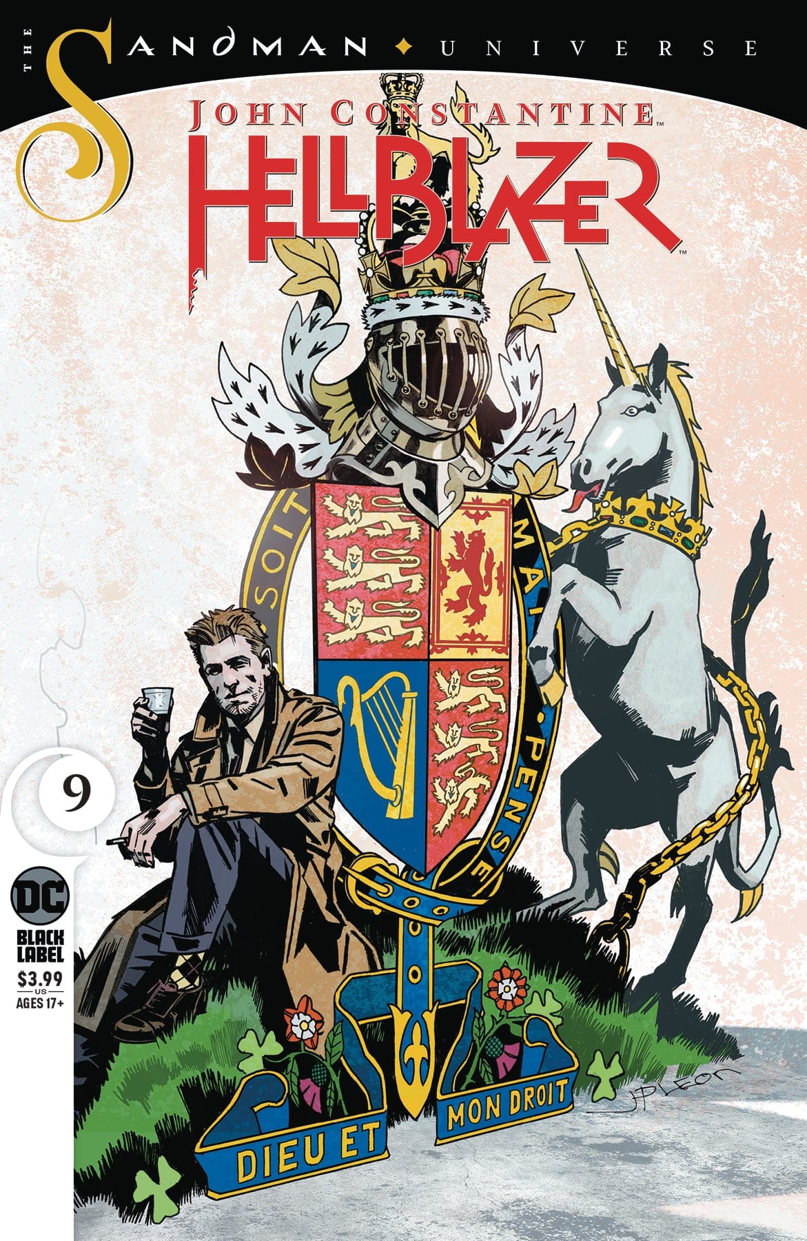 DC COMICS COMIC BOOK JOHN CONSTANTINE HELLBLAZER #9 (MR)