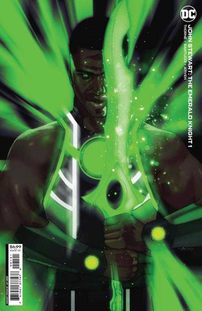 DC Comics COMIC BOOK John Stewart The Emerald Knight #1 (One Shot) Cover B Jay Hero Card Stock Variant
