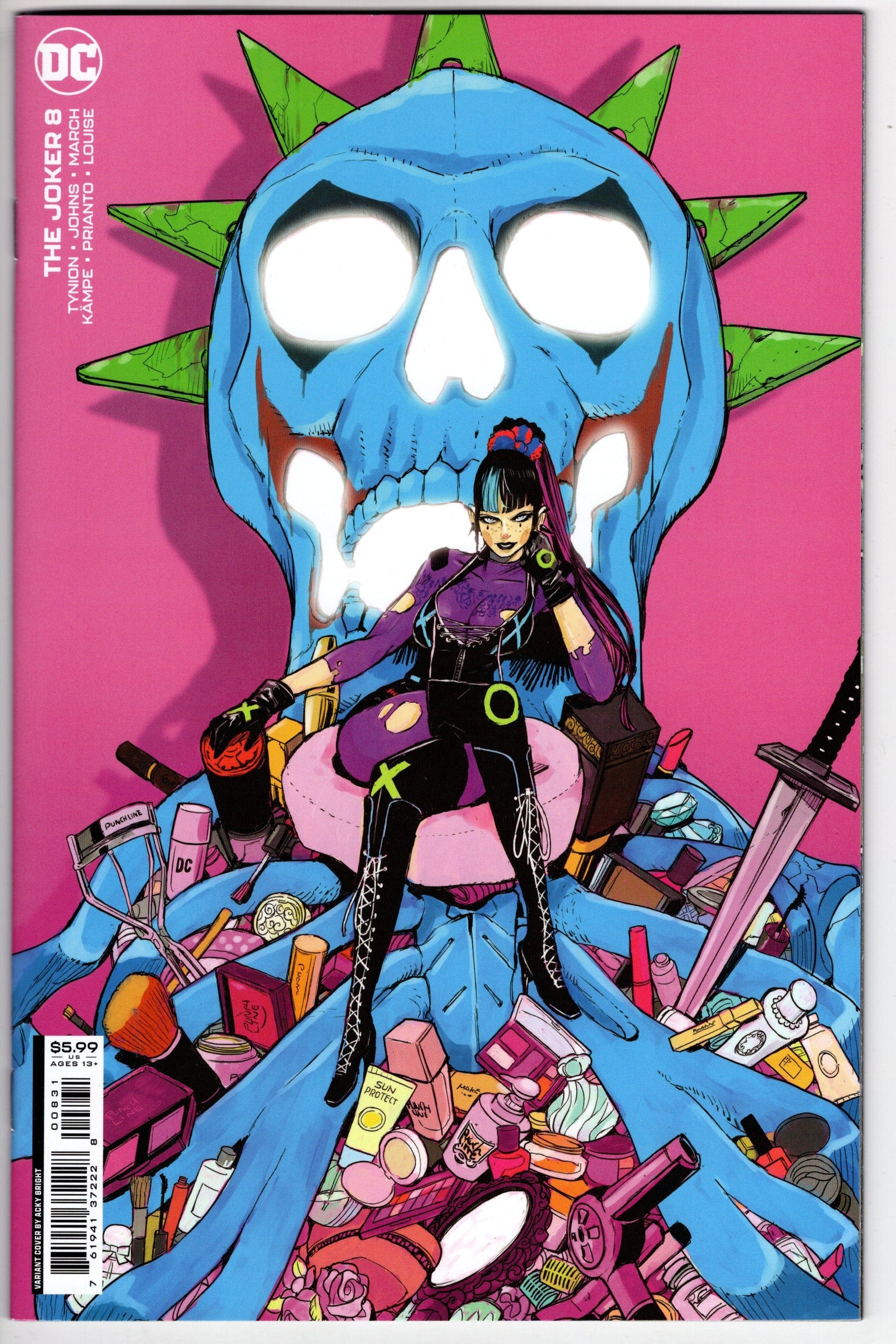 DC Comics COMIC BOOK Joker #8 Cover C Acky Bright Variant