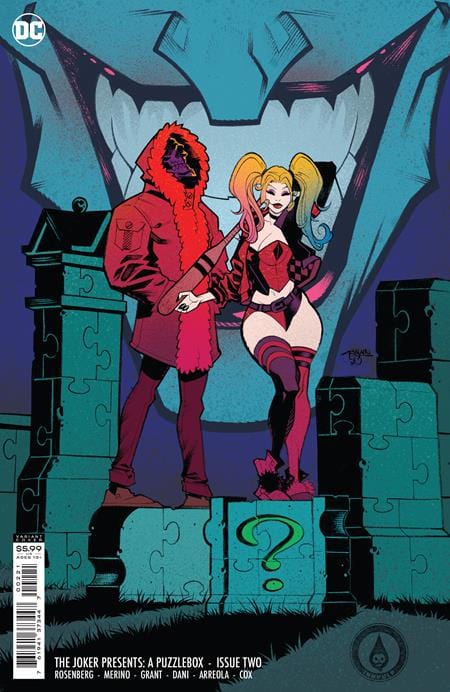 DC Comics COMIC BOOK Joker Presents A Puzzlebox #2 (Of 7) Cover B Shawn Crystal Card Stock Variant