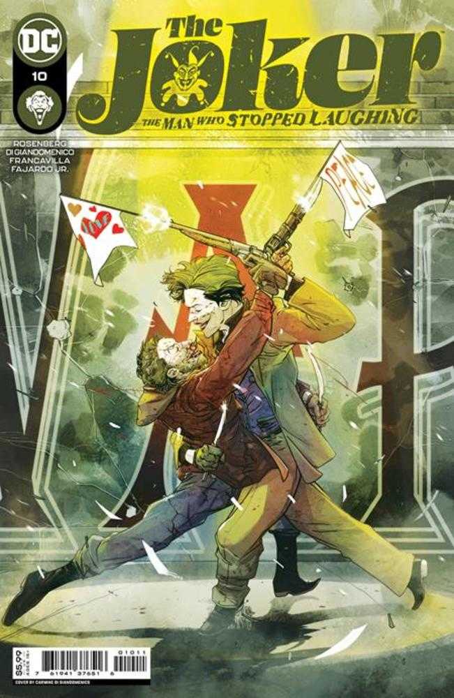 DC Comics COMIC BOOK Joker The Man Who Stopped Laughing #10 Cover A Carmine Di Giandomenico