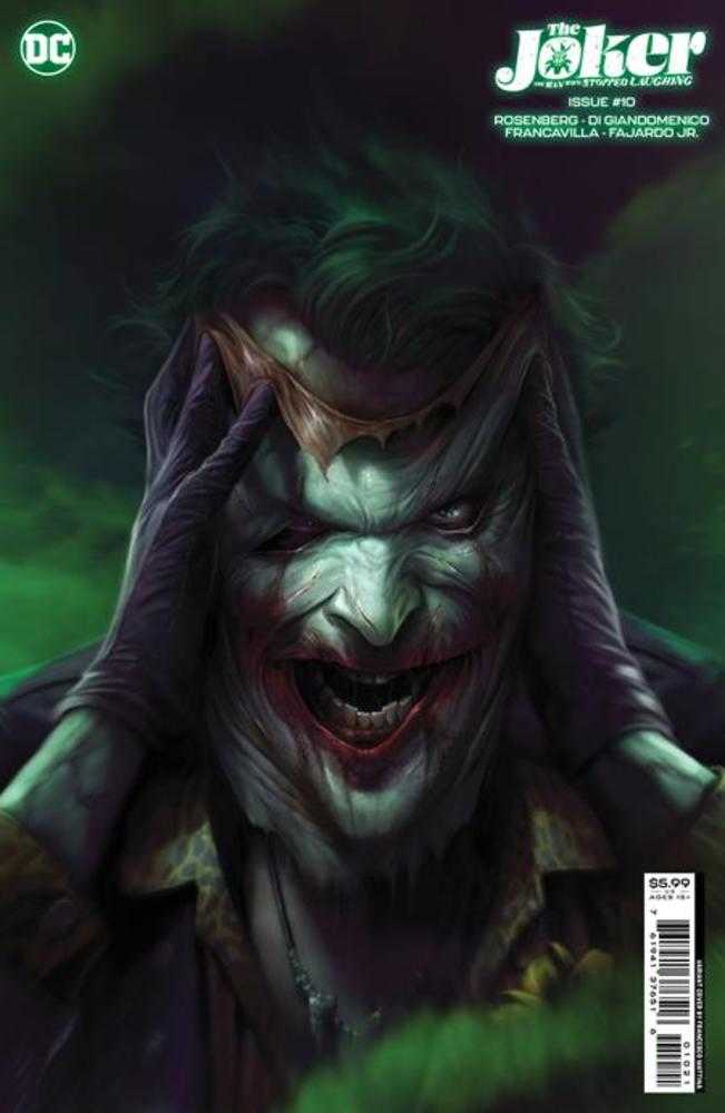 DC Comics COMIC BOOK Joker The Man Who Stopped Laughing #10 Cover B Francesco Mattina Variant