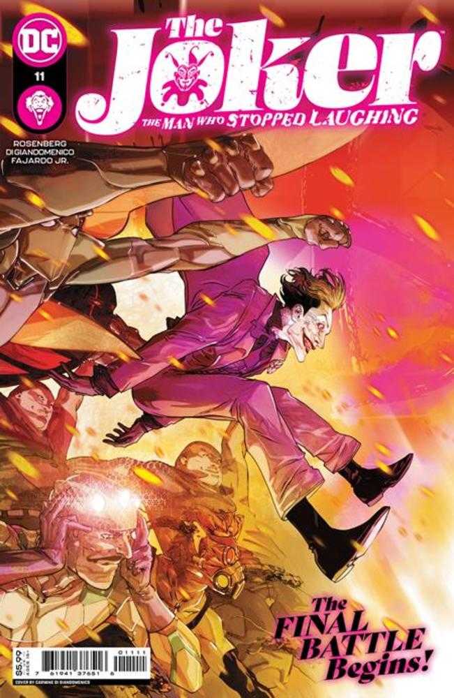 DC Comics COMIC BOOK Joker The Man Who Stopped Laughing #11 Cover A Carmine Di Giandomenico