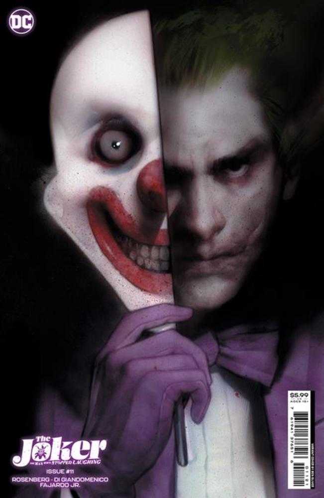 DC Comics COMIC BOOK Joker The Man Who Stopped Laughing #11 Cover B Ben Oliver Variant