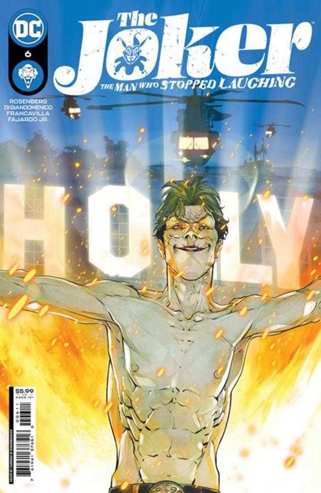 DC Comics COMIC BOOK Joker The Man Who Stopped Laughing #6 Cover A Carmine Di Giandomenico