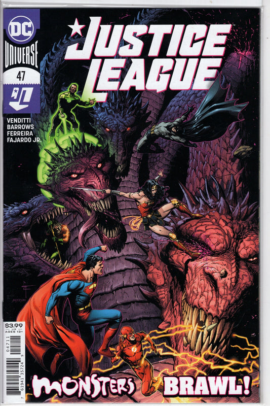 DC COMICS COMIC BOOK JUSTICE LEAGUE #47