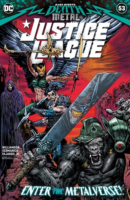 DC COMICS comic book JUSTICE LEAGUE #53 CVR A LIAM SHARP