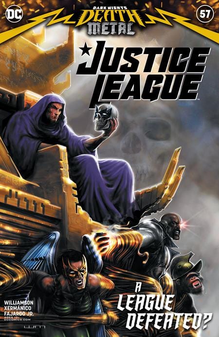 DC COMICS comic book JUSTICE LEAGUE #57