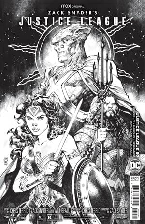DC COMICS comic book JUSTICE LEAGUE #59 CVR JIM LEE SNYDER CUT VARIANT