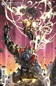 DC COMICS COMIC BOOK JUSTICE LEAGUE #61 CVR B KAEL NGU CARD STOCK VAR