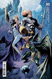 DC COMICS COMIC BOOK JUSTICE LEAGUE #64 CVR B JASON HOWARD CARD STOCK VAR