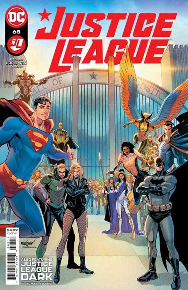 DC Comics COMIC BOOK Justice League #68 Cover A David Marquez
