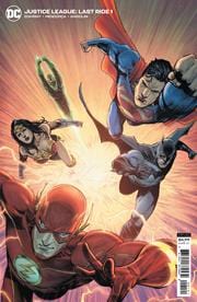 DC COMICS COMIC BOOK JUSTICE LEAGUE LAST RIDE #1 CVR B MIGUEL MENDONCA CARD STOCK VAR