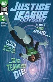 DC COMICS COMIC BOOK JUSTICE LEAGUE ODYSSEY #22