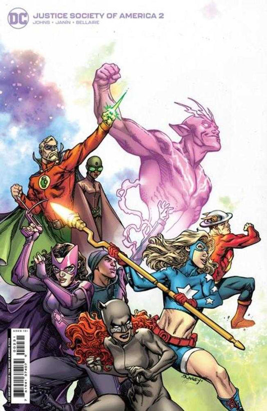 DC Comics COMIC BOOK Justice Society Of America #2 Cover C 1 in 25 Tom Raney Card Stock Variant