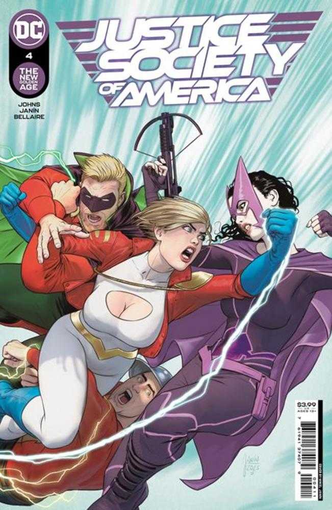 DC Comics COMIC BOOK Justice Society Of America #4 (Of 12) Cover A Mikel Janin
