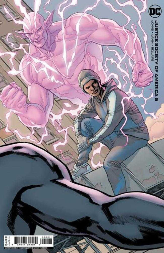 DC Comics COMIC BOOK Justice Society Of America #5 (Of 12) Cover B Yanick Paquette Card Stock Variant