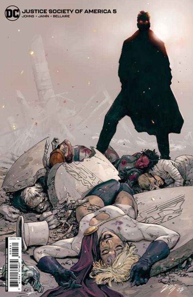 DC Comics COMIC BOOK Justice Society Of America #5 (Of 12) Cover C 1 in 25 Alvaro Martinez Bueno Card Stock Variant