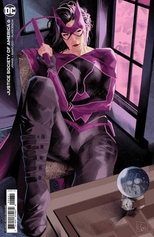 DC Comics COMIC BOOK Justice Society Of America #6 (Of 12) Cover C 1 in 25 Edwin Galmon Card Stock Variant