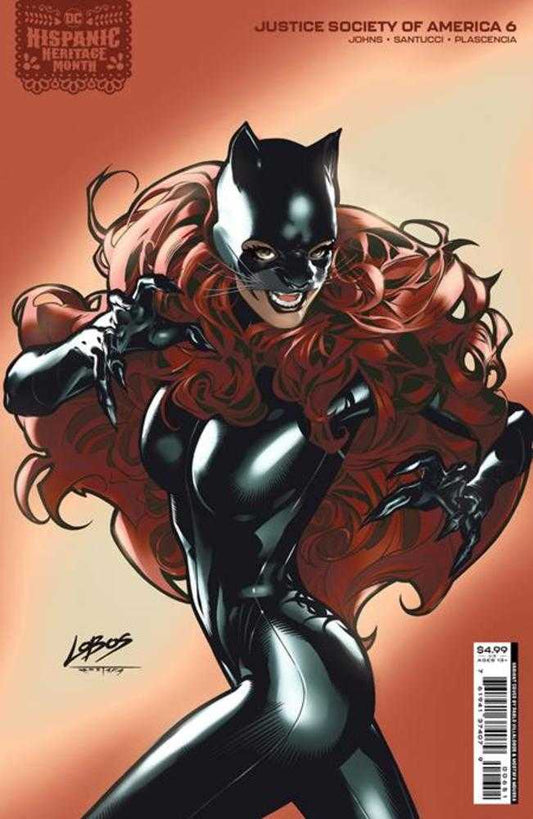 DC Comics COMIC BOOK Justice Society Of America #6 (Of 12) Cover D Pablo Villalobos Hispanic Heritage Month Card Stock Variant