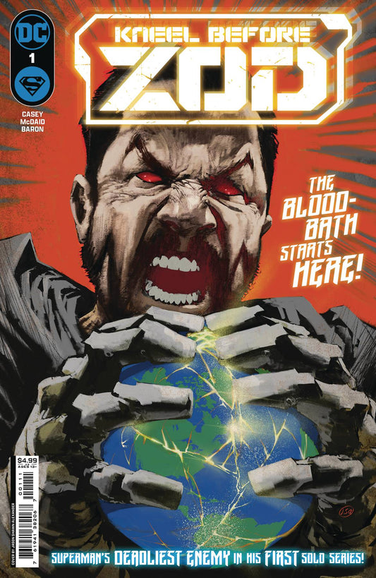 DC COMICS COMIC BOOK KNEEL BEFORE ZOD #1 (OF 12) CVR A JASON SHAWN ALEXANDER