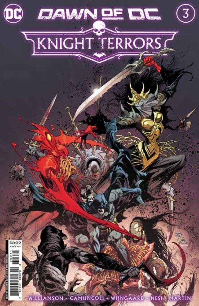 DC Comics COMIC BOOK Knight Terrors #3 (Of 4) Cover A Ivan Reis & Danny Miki