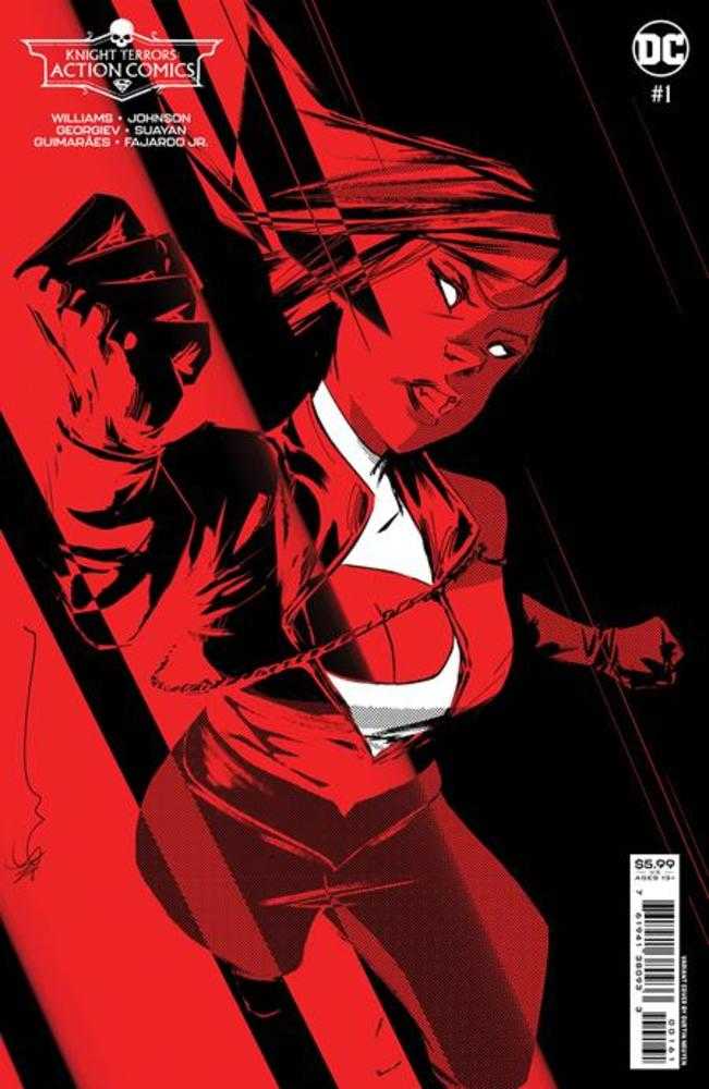 DC Comics COMIC BOOK Knight Terrors Action Comics #1 (Of 2) Cover D Dustin Nguyen Midnight Card Stock Variant