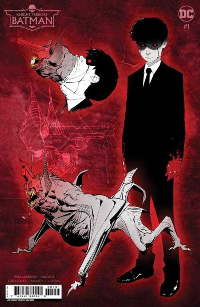 DC Comics COMIC BOOK Knight Terrors Batman #1 (Of 2) Cover F 1 in 50 Dan Mora Card Stock Variant