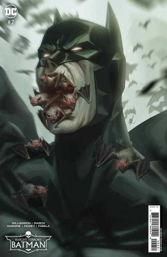 DC Comics COMIC BOOK Knight Terrors Batman #2 (Of 2) Cover E 1 in 50 Ejikure Card Stock Variant