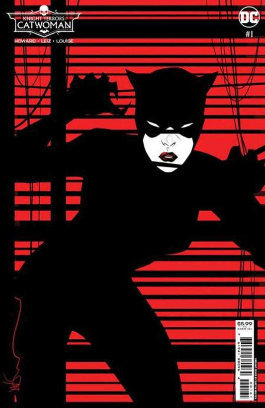 DC Comics COMIC BOOK Knight Terrors Catwoman #1 (Of 2) Cover D Dustin Nguyen Midnight Card Stock Variant