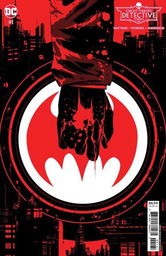 DC Comics COMIC BOOK Knight Terrors Detective Comics #1 (Of 2) Cover D Dustin Nguyen Midnight Card Stock Variant
