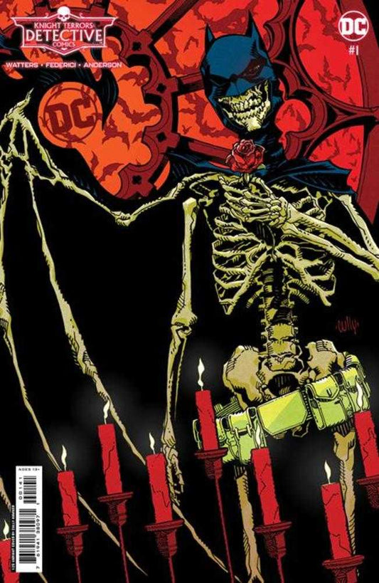 DC Comics COMIC BOOK Knight Terrors Detective Comics #1 (Of 2) Cover E 1 in 25 Cully Hamner Card Stock Variant