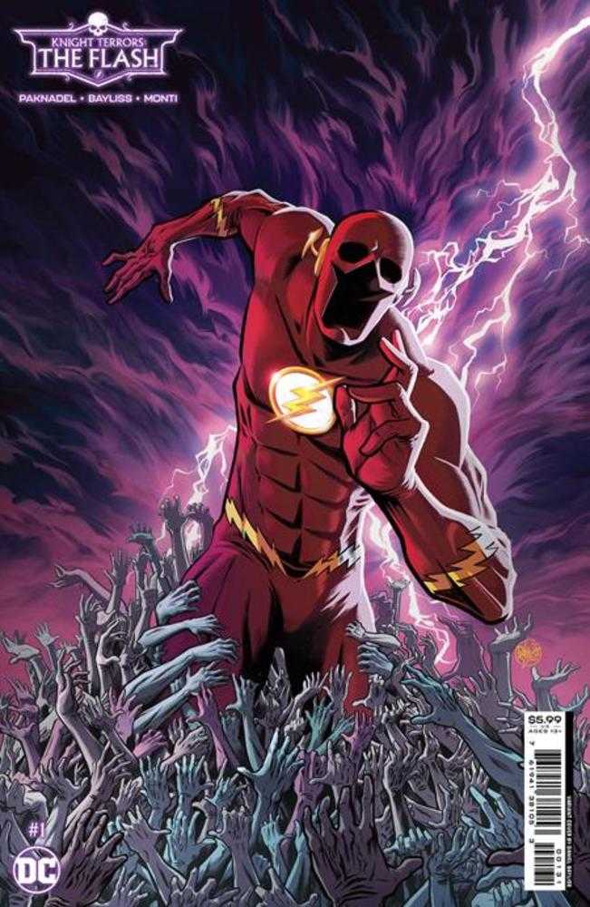 DC Comics COMIC BOOK Knight Terrors Flash #1 (Of 2) Cover C Daniel Bayliss Card Stock Variant
