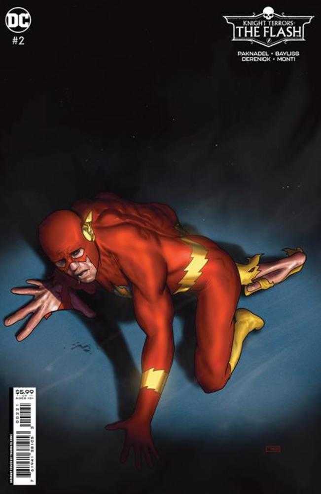 DC Comics COMIC BOOK Knight Terrors Flash #2 (Of 2) Cover B Taurin Clarke Card Stock Variant