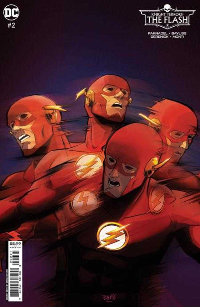 DC Comics COMIC BOOK Knight Terrors Flash #2 (Of 2) Cover C Daniel Bayliss Card Stock Variant