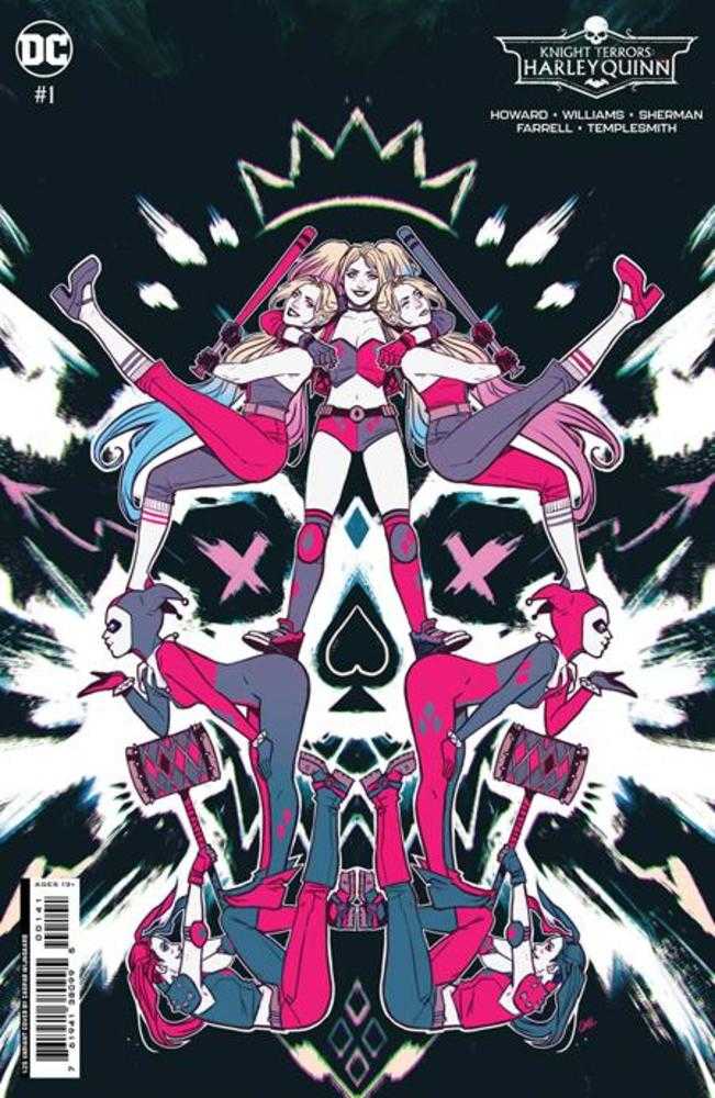 DC Comics COMIC BOOK Knight Terrors Harley Quinn #1 (Of 2) Cover E 1 in 25 Caspar Wijngaard Card Stock Variant