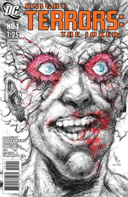DC Comics COMIC BOOK Knight Terrors Joker #1 (Of 2) Cover E 1 in 25 Alan Quah Homage Card Stock Variant