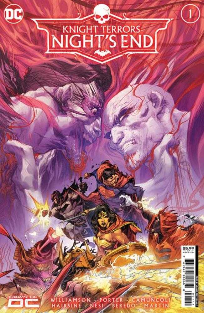 DC Comics COMIC BOOK Knight Terrors Nights End #1 (One Shot) Cover A Howard Porter