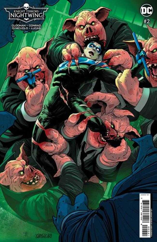 DC Comics COMIC BOOK Knight Terrors Nightwing #2 (Of 2) Cover D 1 in 25 Vasco Georgiev Card Stock Variant