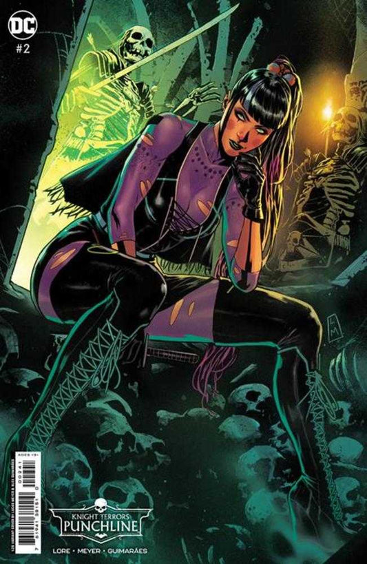DC Comics COMIC BOOK Knight Terrors Punchline #2 (Of 2) Cover D 1 in 25 Lucas Meyer Card Stock Variant