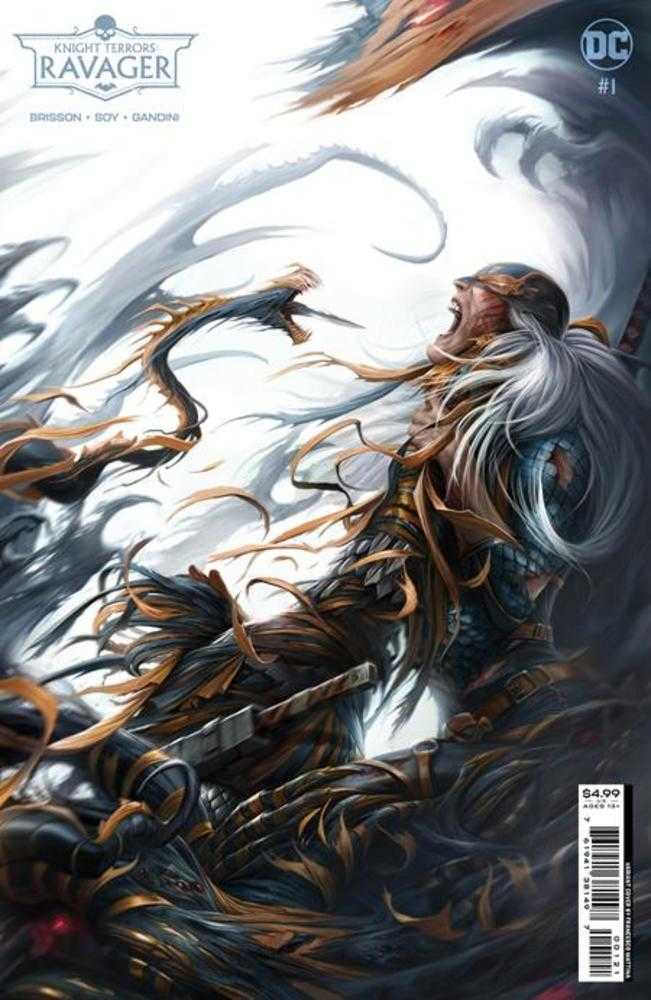 DC Comics COMIC BOOK Knight Terrors Ravager #1 (Of 2) Cover B Francesco Mattina Card Stock Variant
